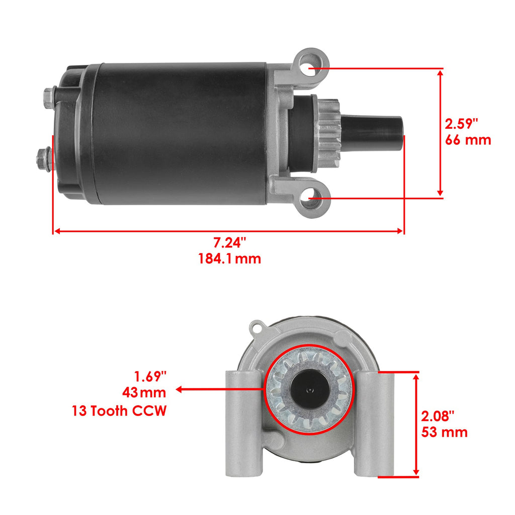 Starter and Solenoid Replacement for Cub Cadet LT1018 (1999–2018)