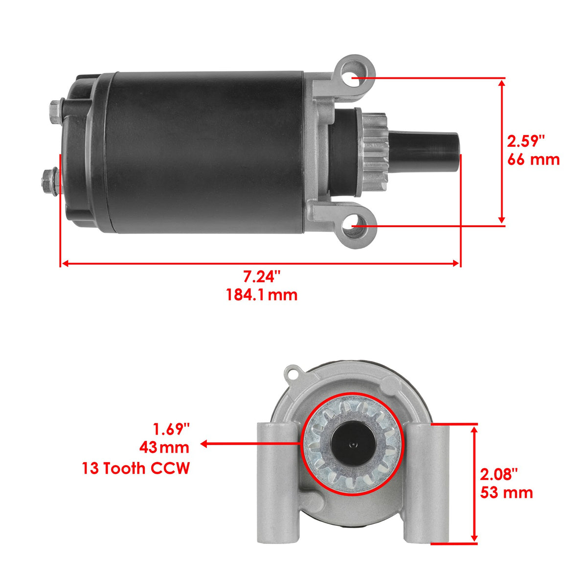Starter and Solenoid Replacement for Cub Cadet LT1018 (1999–2018)