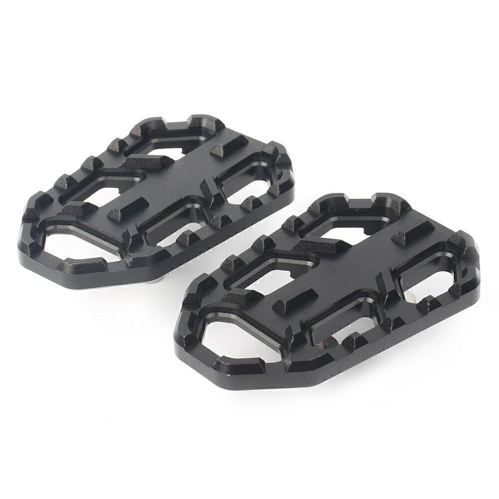 Black Wide Foot Pegs for Kawasaki Versys-X300 (2017–2018), Versys 650, 1000