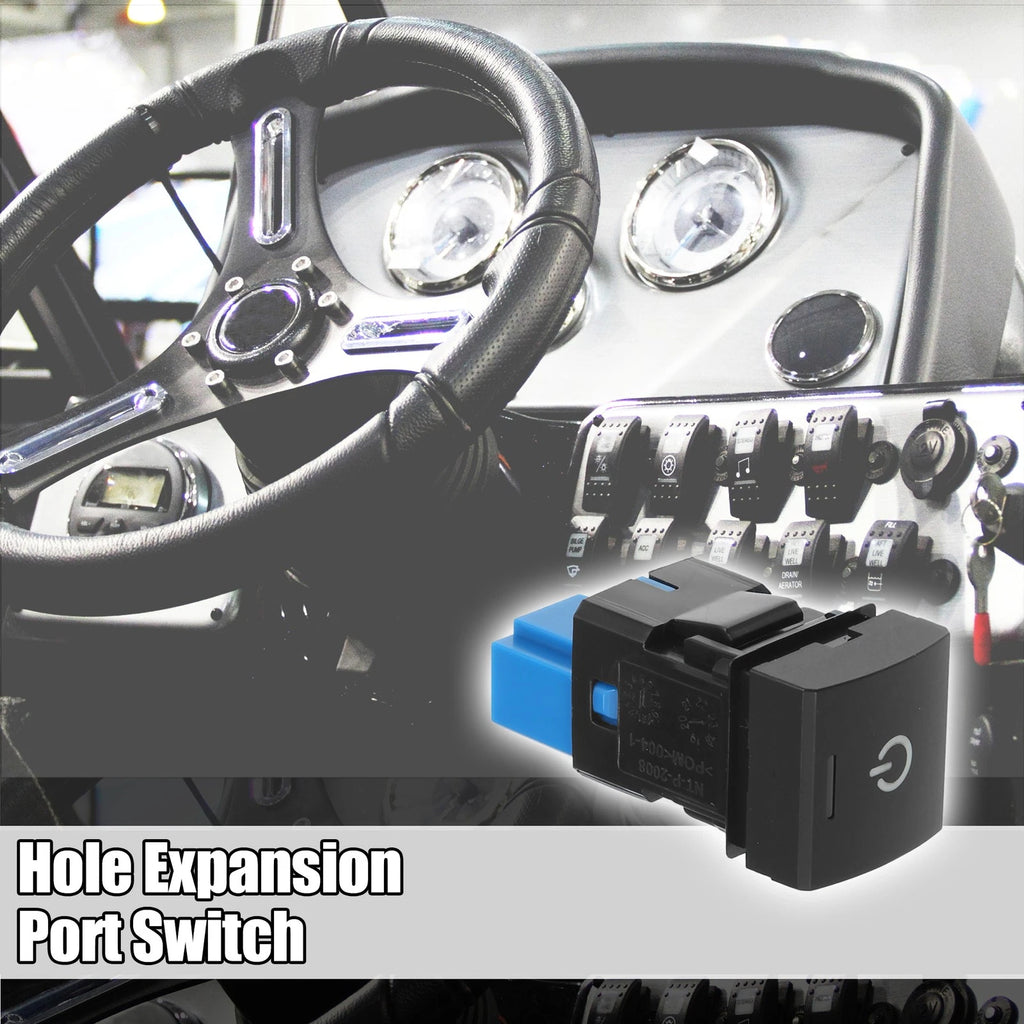 Hole Expansion Port Switch with Wire for Toyota Vehicles (2010–2020)