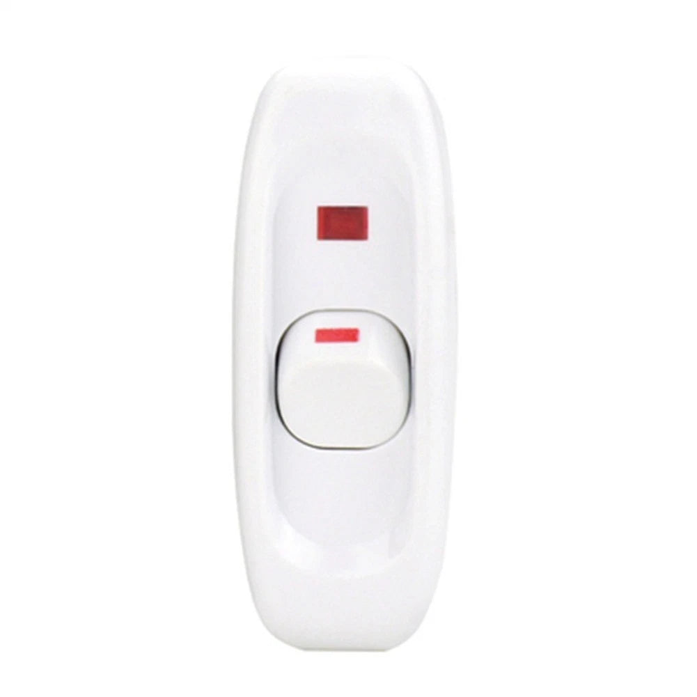 Inline OnOff Switch for Table Desk Lamp (250V 10A) with LED Indicator