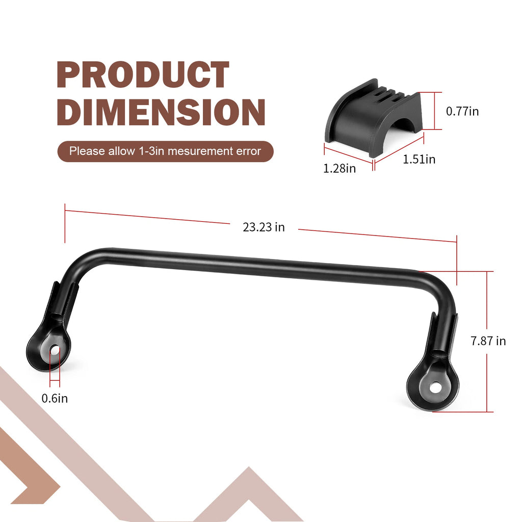 Rear Stabilizer Bar for Polaris RZR 800 (2008–2014) 1015480-458 5433866 5438903 5439731