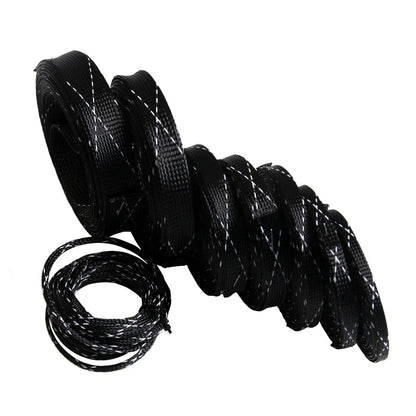 Expandable Braided Cable Sleeves for Harness Management (Resist Abrasions)