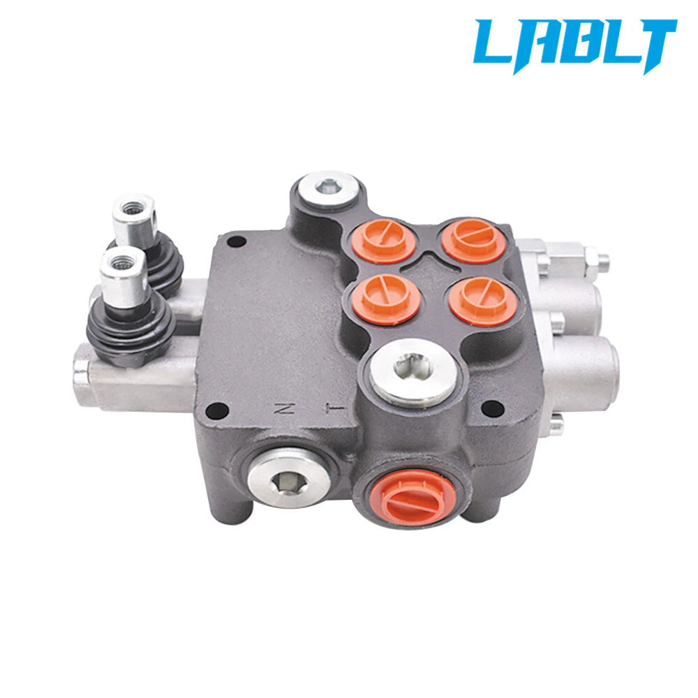 2X Spool Hydraulic Control Valve for SAE Applications (21 GPM)