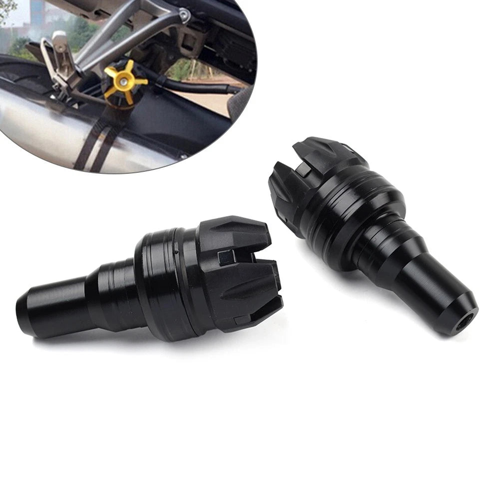 Universal Motorcycle Exhaust Frame Slider Bolt Anti Crash Protector