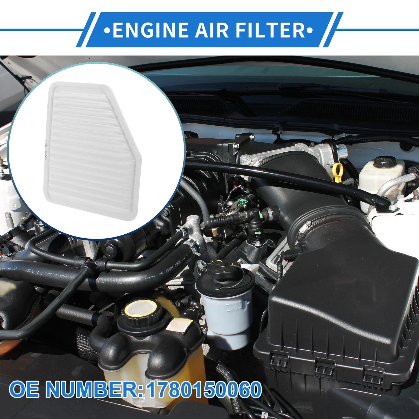 Engine Air Filter Replacement for Lexus GS430 (2001–2005) Long Life
