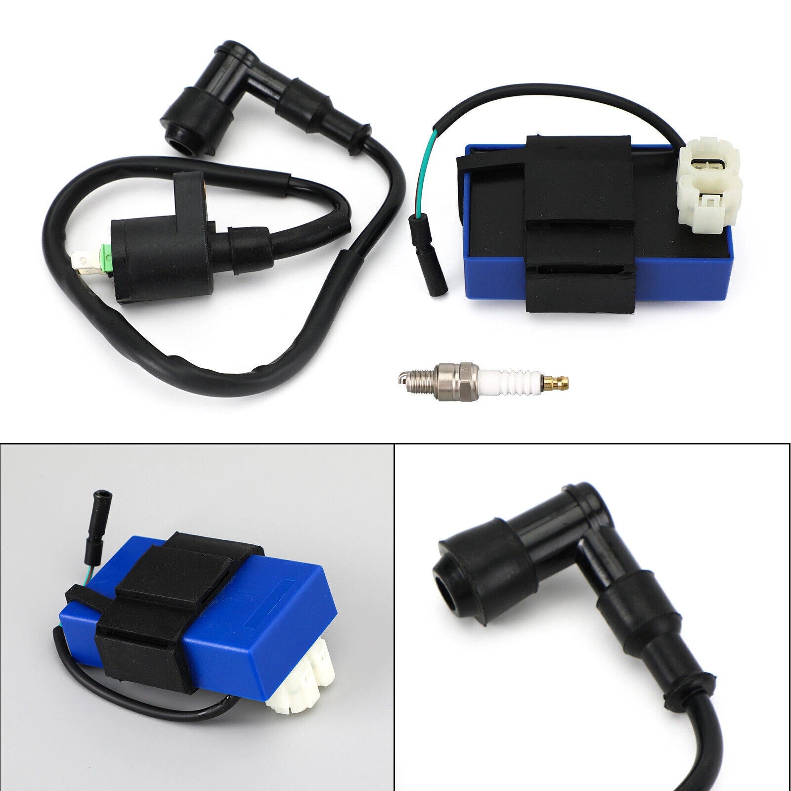 Ignition Coil Spark Plug CDI for Honda Sportrax 90 TRX90 (1993–2005) 30510-GF9-405