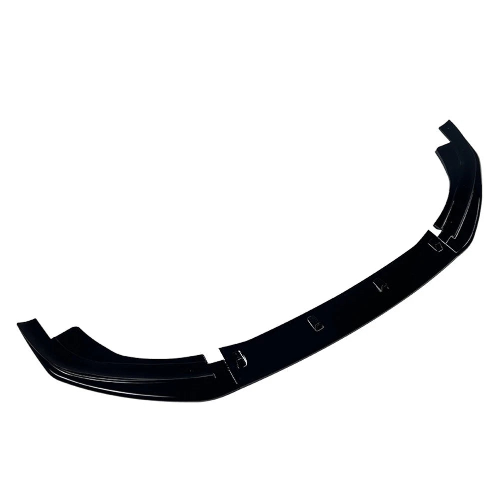 Glossy Black Front Bumper Spoiler Lip for VW Golf 6 MK6 R (2010–2013)