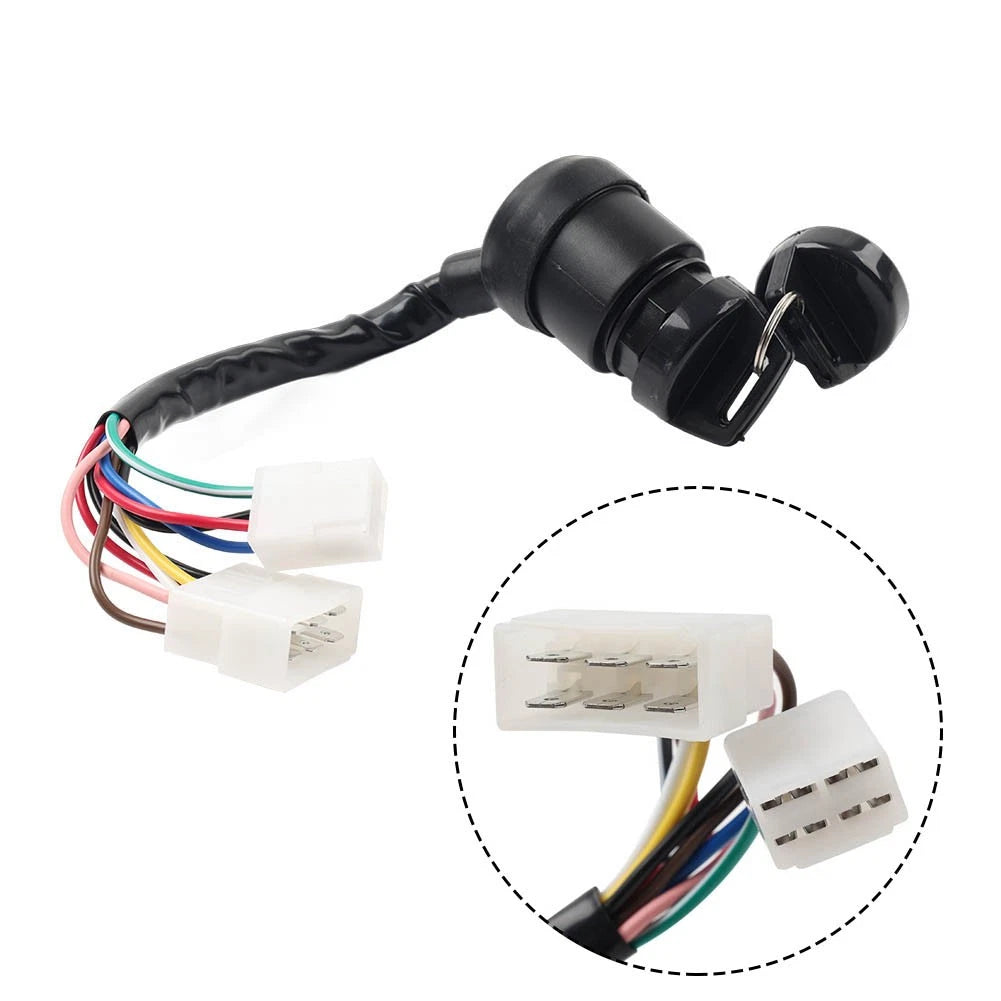 Ignition Switch w/ Keys for Yamaha Golf Cart G1 (1979–1989) J178250820