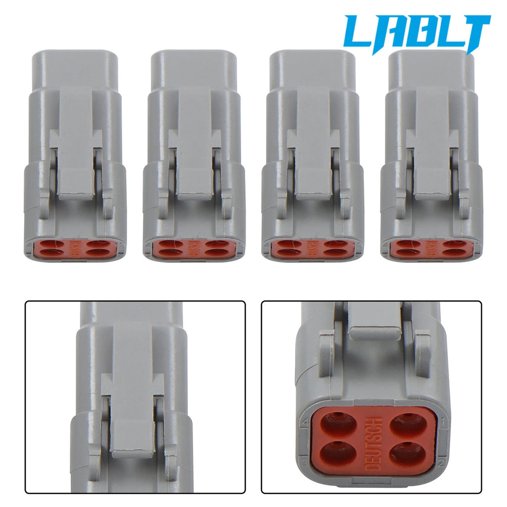 Set of 4 Waterproof Electrical Wire Connectors for (20 Size)