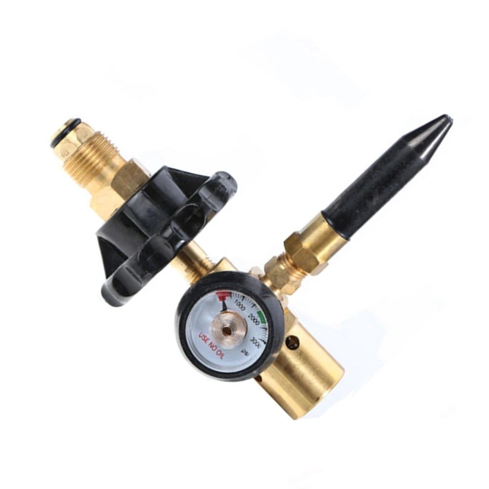 Helium Regulator with Pressure Gauge for Kitchen Balloon Use