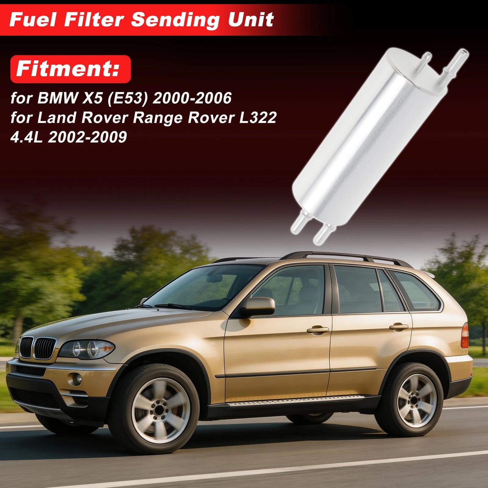 Fuel Filter Assembly for BMW X5 E53 (2000–2006) Replacement