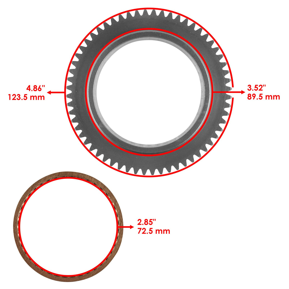 Gear Idler Replacement for Yamaha Outboard 5E (2011–2011)