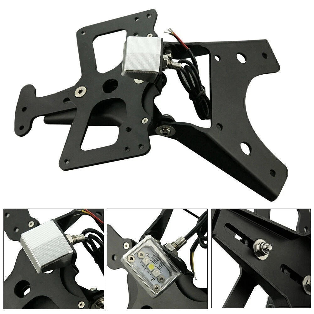 Rear Fender Eliminator License Bracket for Suzuki GSXR1000 (2009–2012)