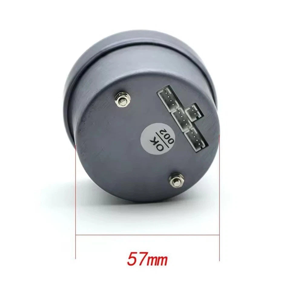 Oil Pressure Gauge for Dashboard Mount (Adjustable Settings)