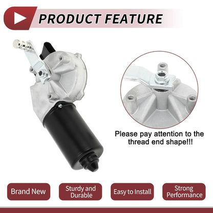 Front Windshield Wiper Motor for Mercedes-Benz GL320 GL350 (2007–2012) No. 1648202442 4 Pin