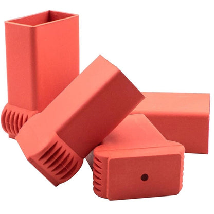 4 Pack Rubber Ladder Foot Covers for Utility Ladders