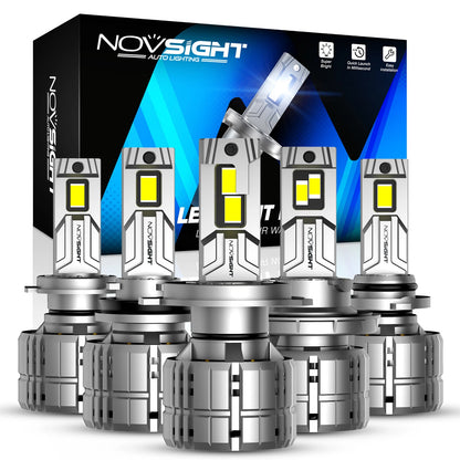 2X H13 H4 H7 9005 9006 LED Headlight Bulbs for