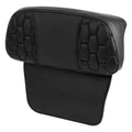 Black Razor Chopped Backrest Pad for Harley Electra Glide (2014–2025)