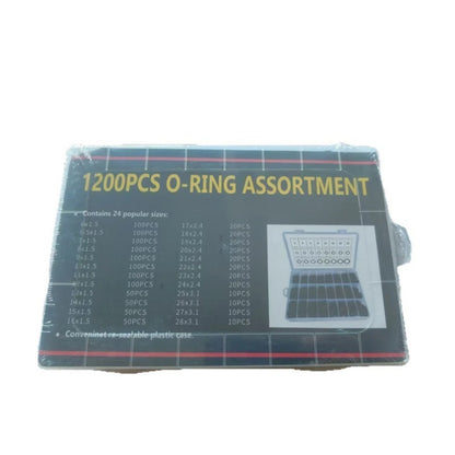 1200 pcs Rubber O-Ring Set for Maintenance Professionals and Enthusiasts