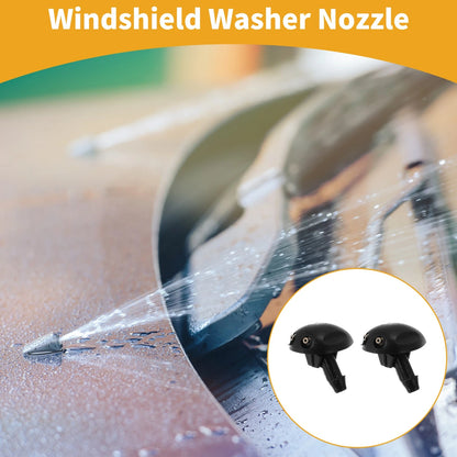 2Pcs Front Windshield Washer Nozzle for Renault Megane I (1996–2003) No.7700846456