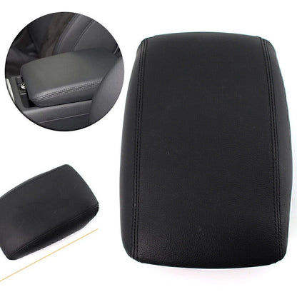 Front Center Console Lid Armrest Case Cover Leather for Audi Q5 (2008–2016)