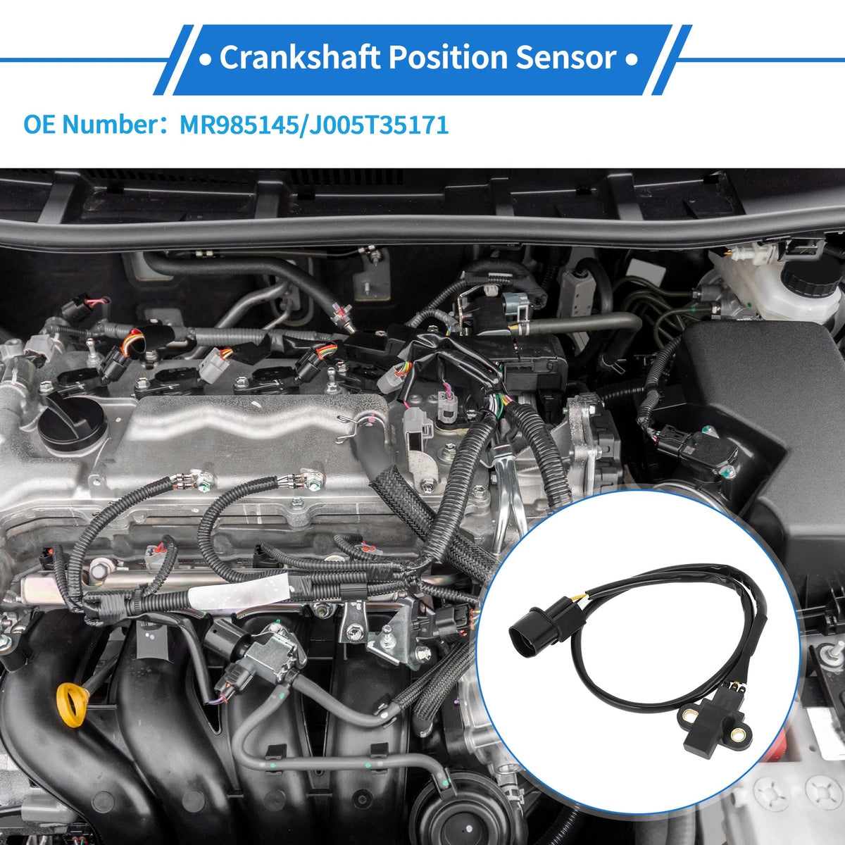 Crankshaft Position Sensor for Mitsubishi Galant 3.8 (2004–2006)