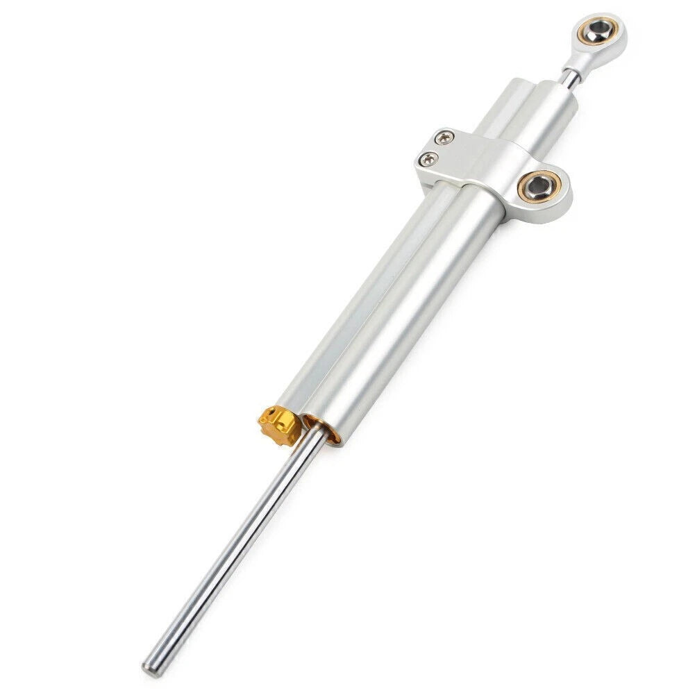 Adjustable Steering Damper Stabilizer for Honda Yamaha (Universal, 350mm)