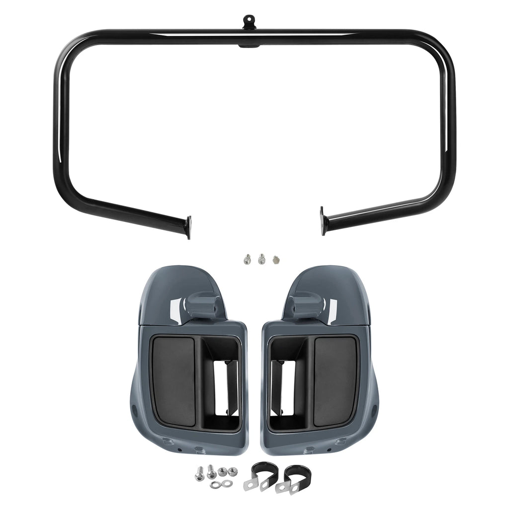 Lower Vented Fairings Engine Guard Bar for Harley Touring (2014–2023)
