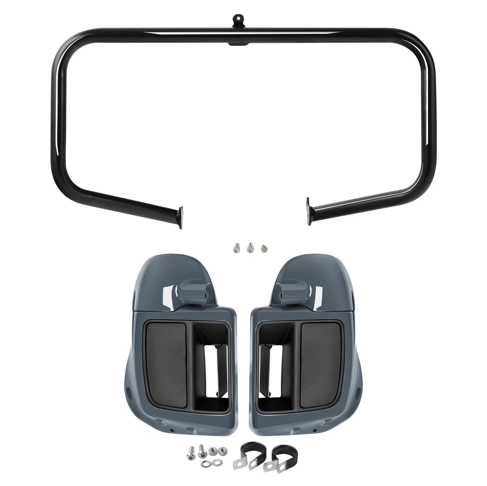 Lower Vented Fairings Engine Guard Bar for Harley Touring (2014–2023)
