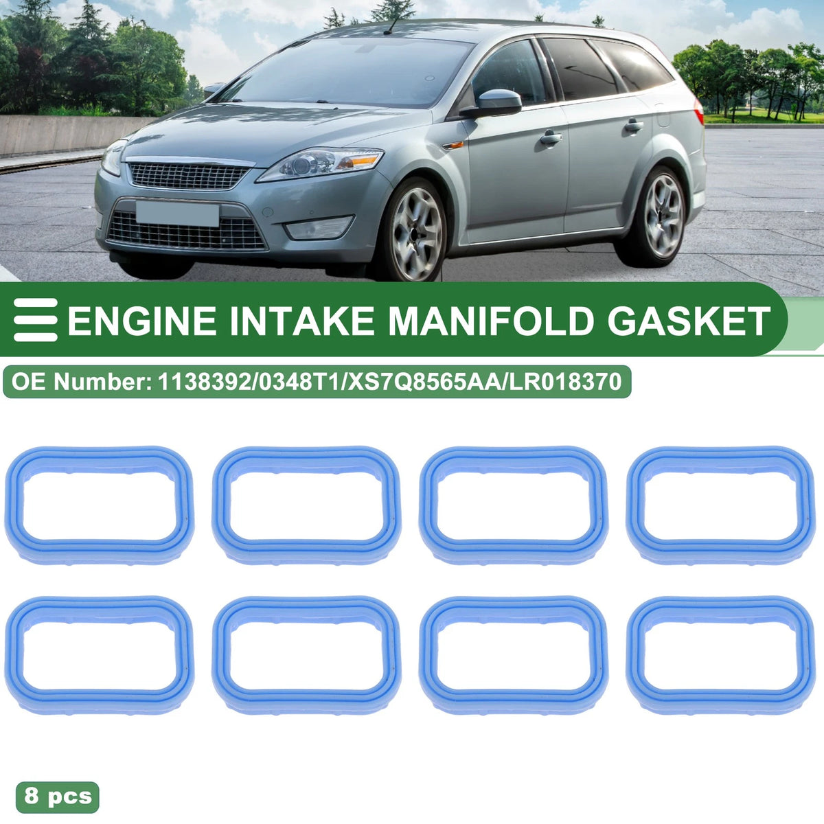 Engine Intake Manifold Gasket Replacement Set for Ford Mondeo III (2000–2007)