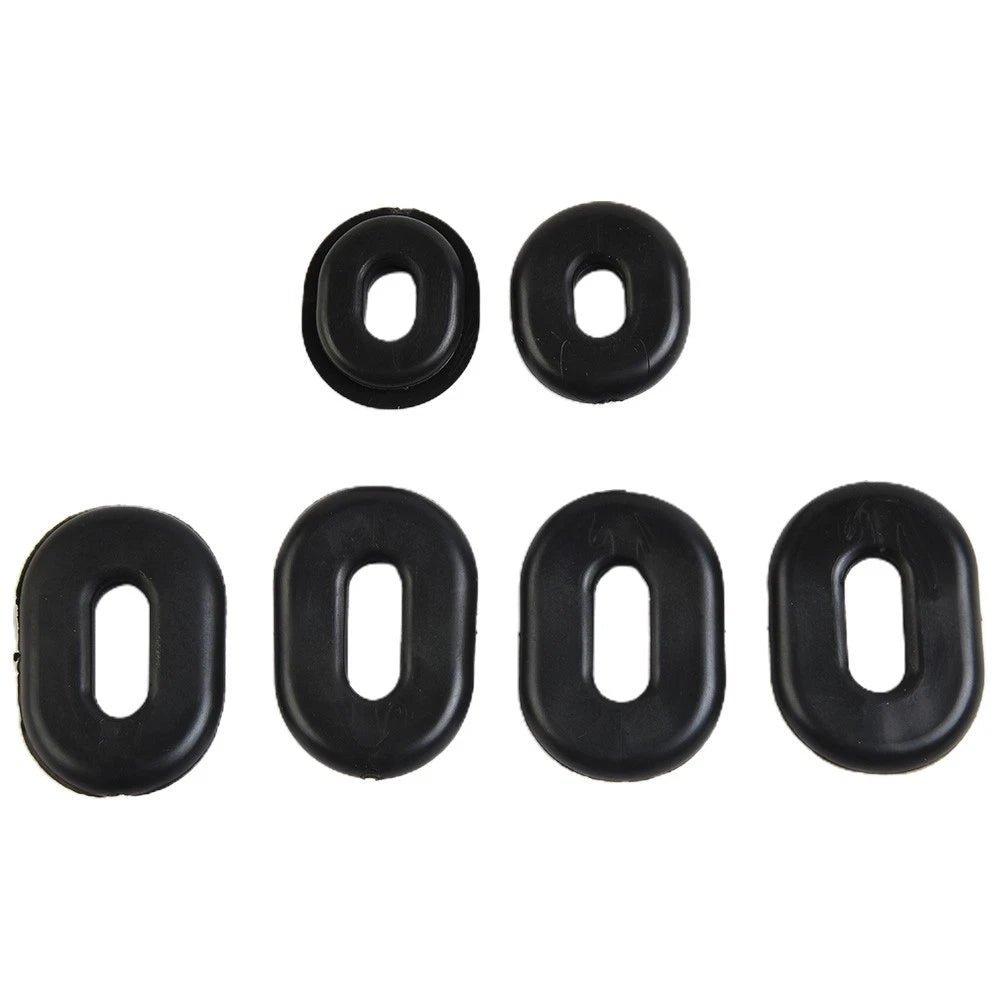 Set of 6 Rubber Side Cover Grommets for Honda CB CL SL XL100