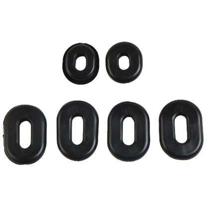 Set of 6 Rubber Side Cover Grommets for Honda CB CL SL XL100