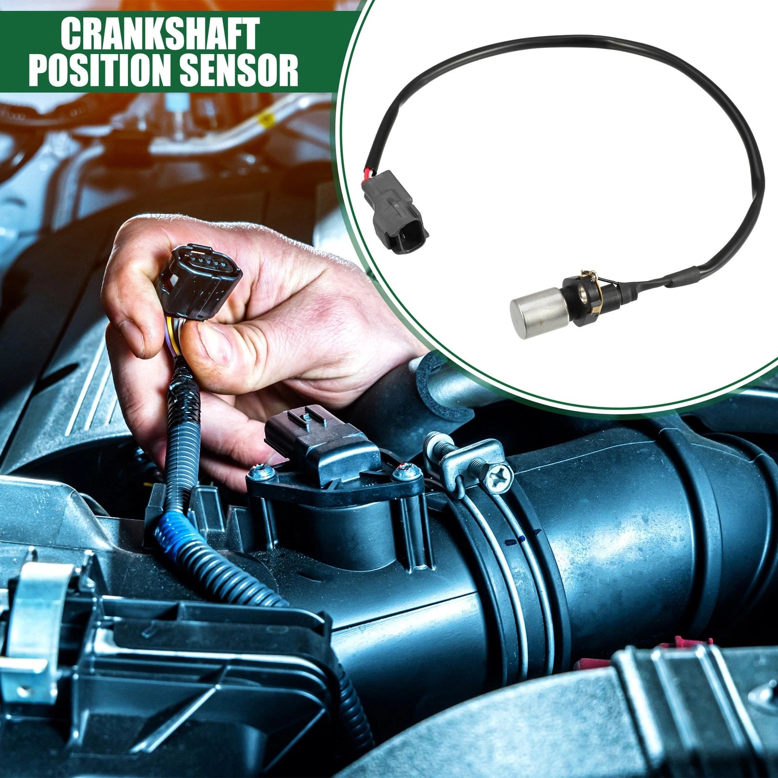Crankshaft Position Sensor Crank Sensor for Toyota Supra (1993–2002)