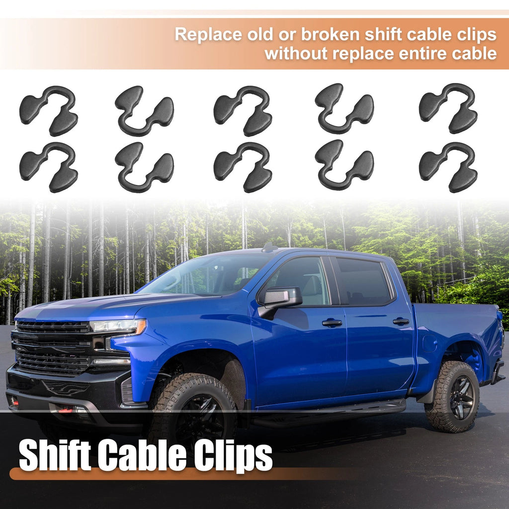 10 Pcs Shift Cable Clips Replacement for Chevy Silverado GMC Sierra (2001–2019)