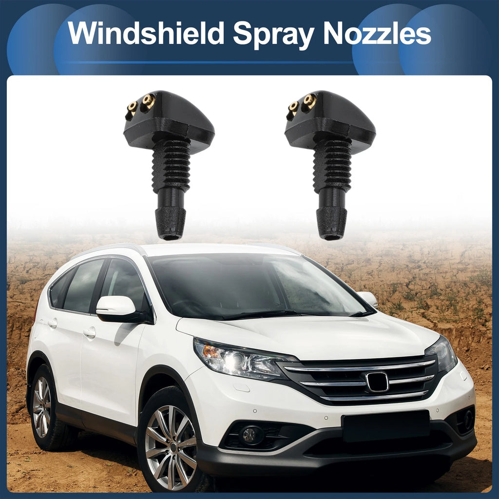 Windshield Washer Nozzle with Hose Connector for Buick Black (2005–2011)