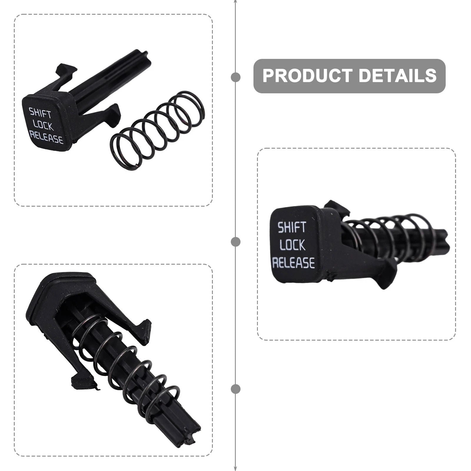 Transmission Shift Release Cover Button for Kia Sorento (2016–2018)
