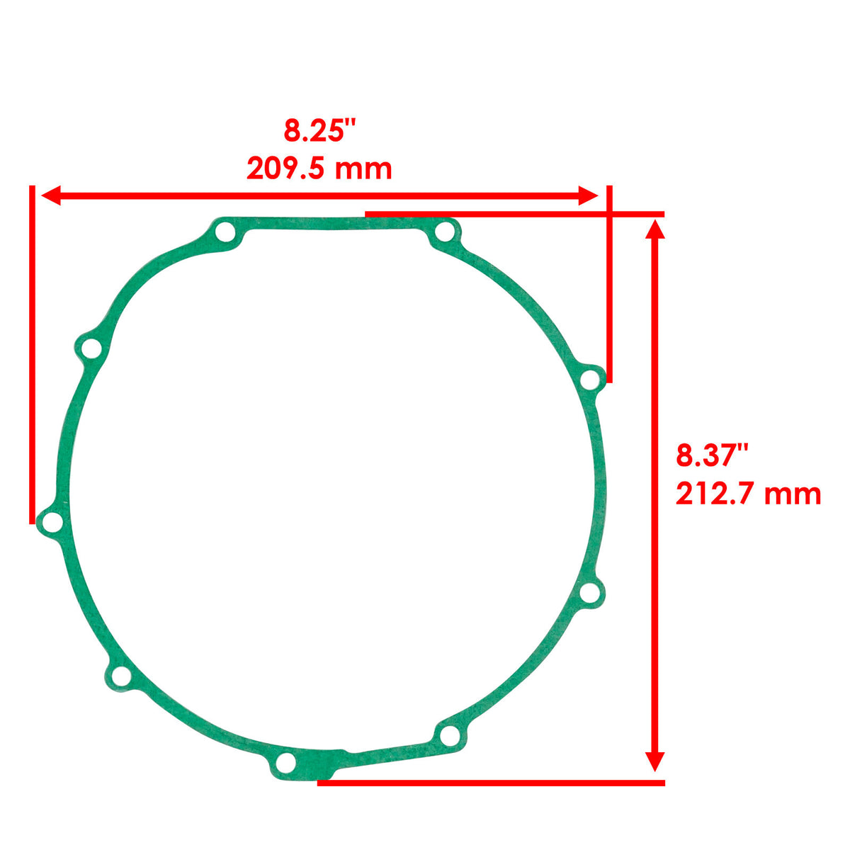 Crankcase Clutch Cover Gasket Replacement for Honda (2003–2009)