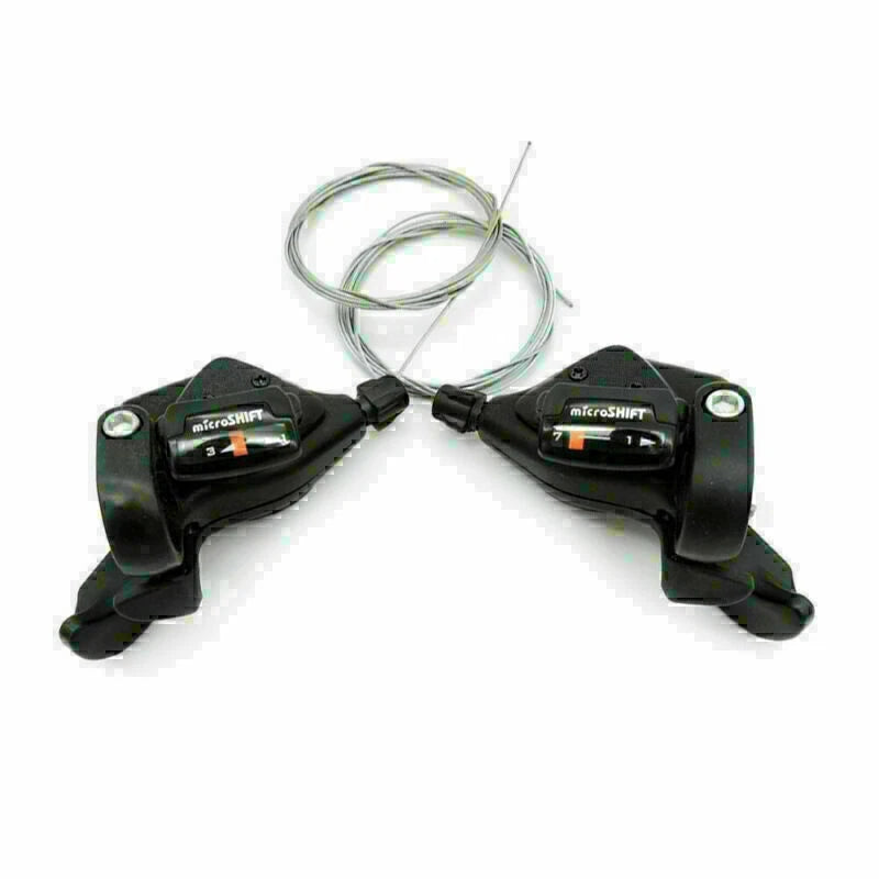 microSHIFT TS70-7 Trigger Shifters for MTB (3x7 Speed)