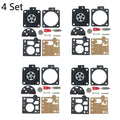 Set of 4 Carburetor Gasket Rebuild Kits for STIHL MS380 MS381 038 066 BING 48