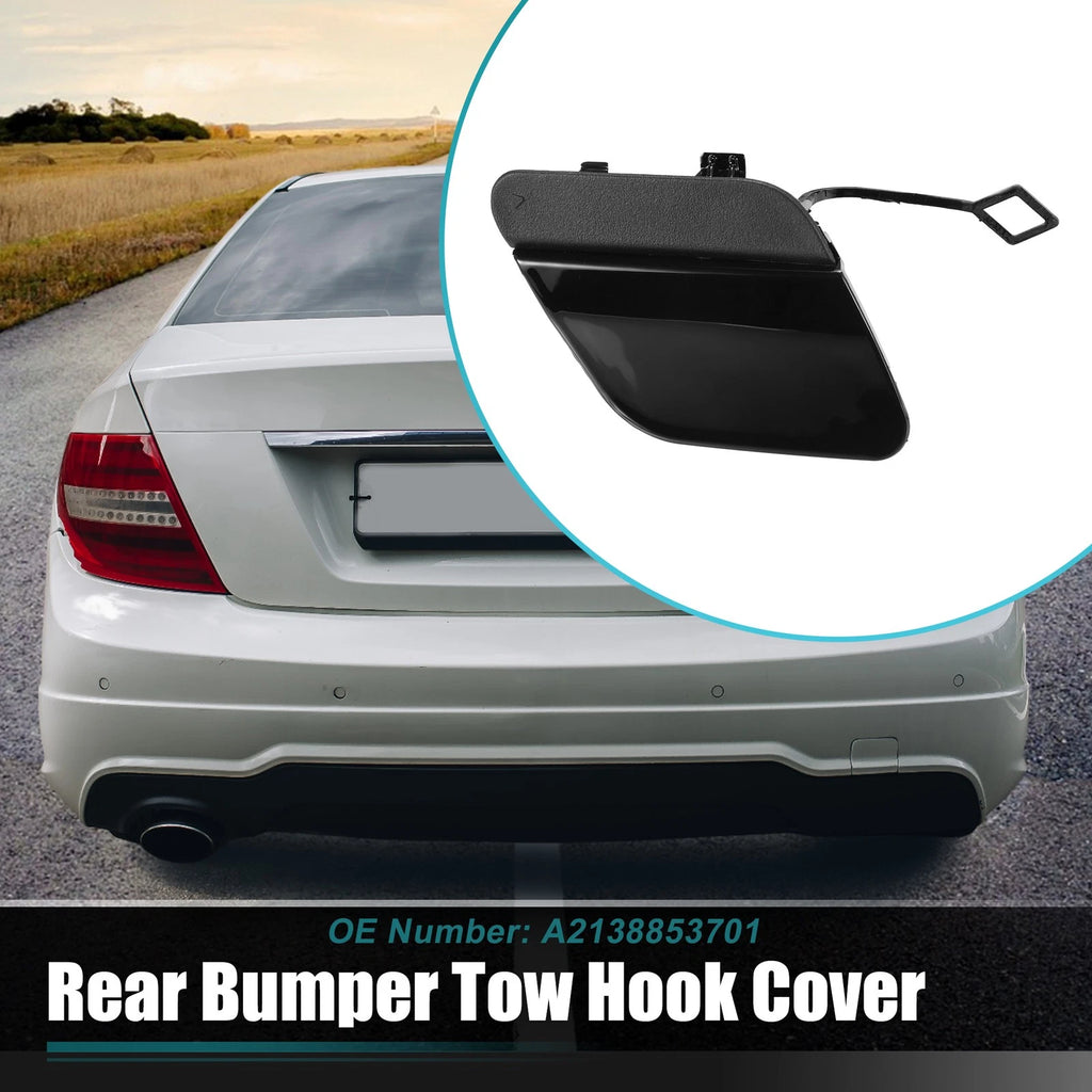 Rear Bumper Tow Hook Cover Replacement for Mercedes E-Class W213 (2016–2020)