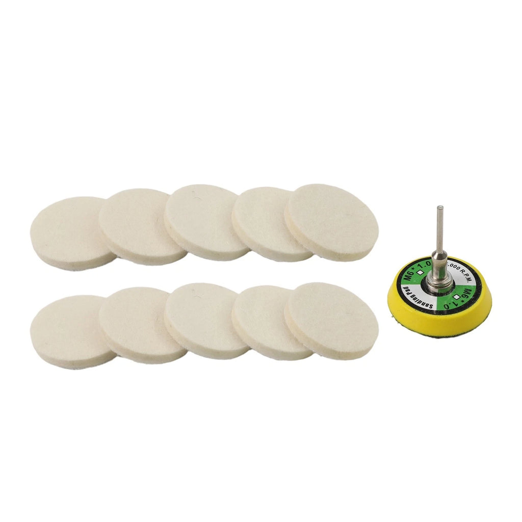 11Pcs Polishing Pad Wool Set for Woodworking Tools