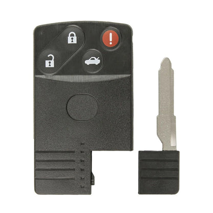 4 Button Remote Key Shell Case Replacement Fit for Mazda 5 6 CX-7 CX-9 RX-8 MX-5