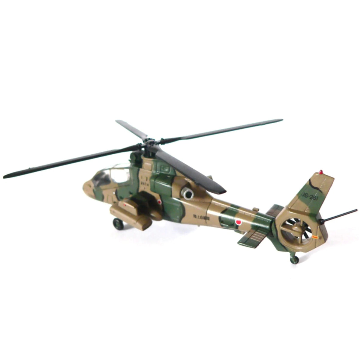 1/100 Scale Diecast JGSDF OH-1 Ninja Helicopter Model