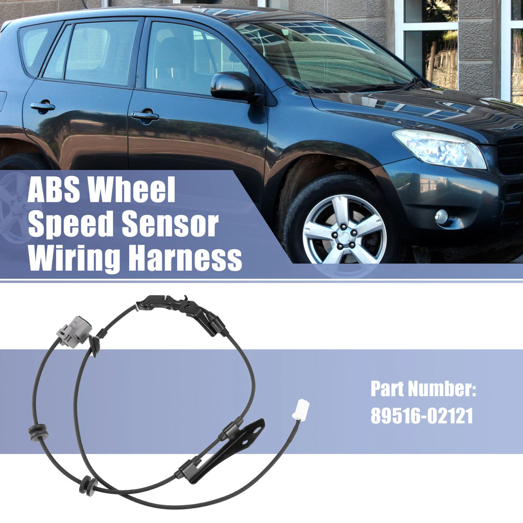ABS Speed Sensor Wiring Harness Rear Left Replacement for Toyota Corolla (2008–2013)