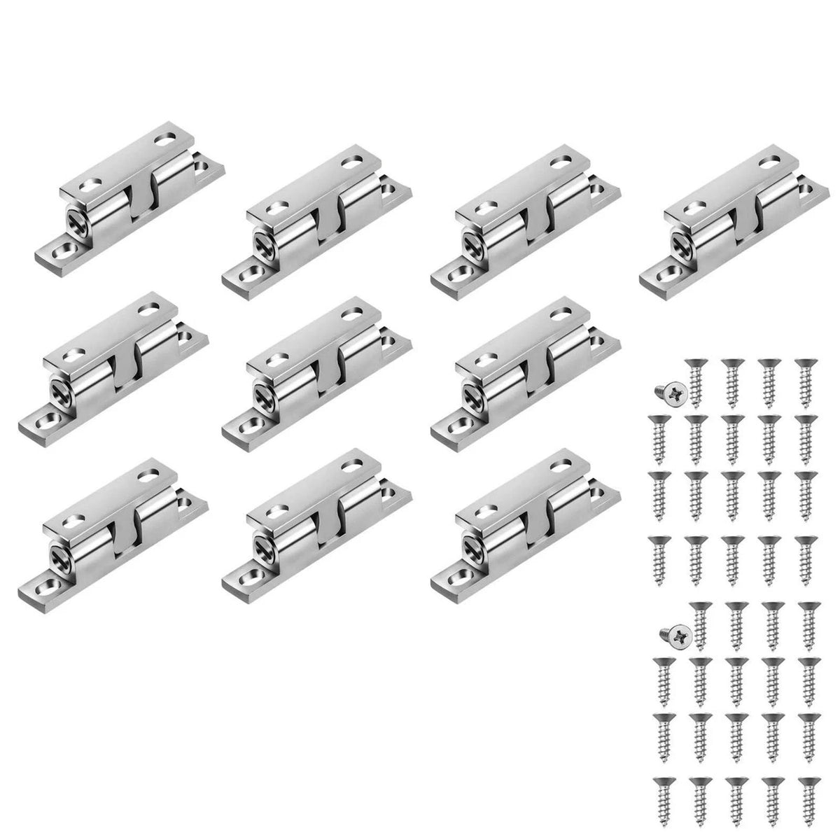 10PCS Adjustable Tension Latch for Closet & Cabinet
