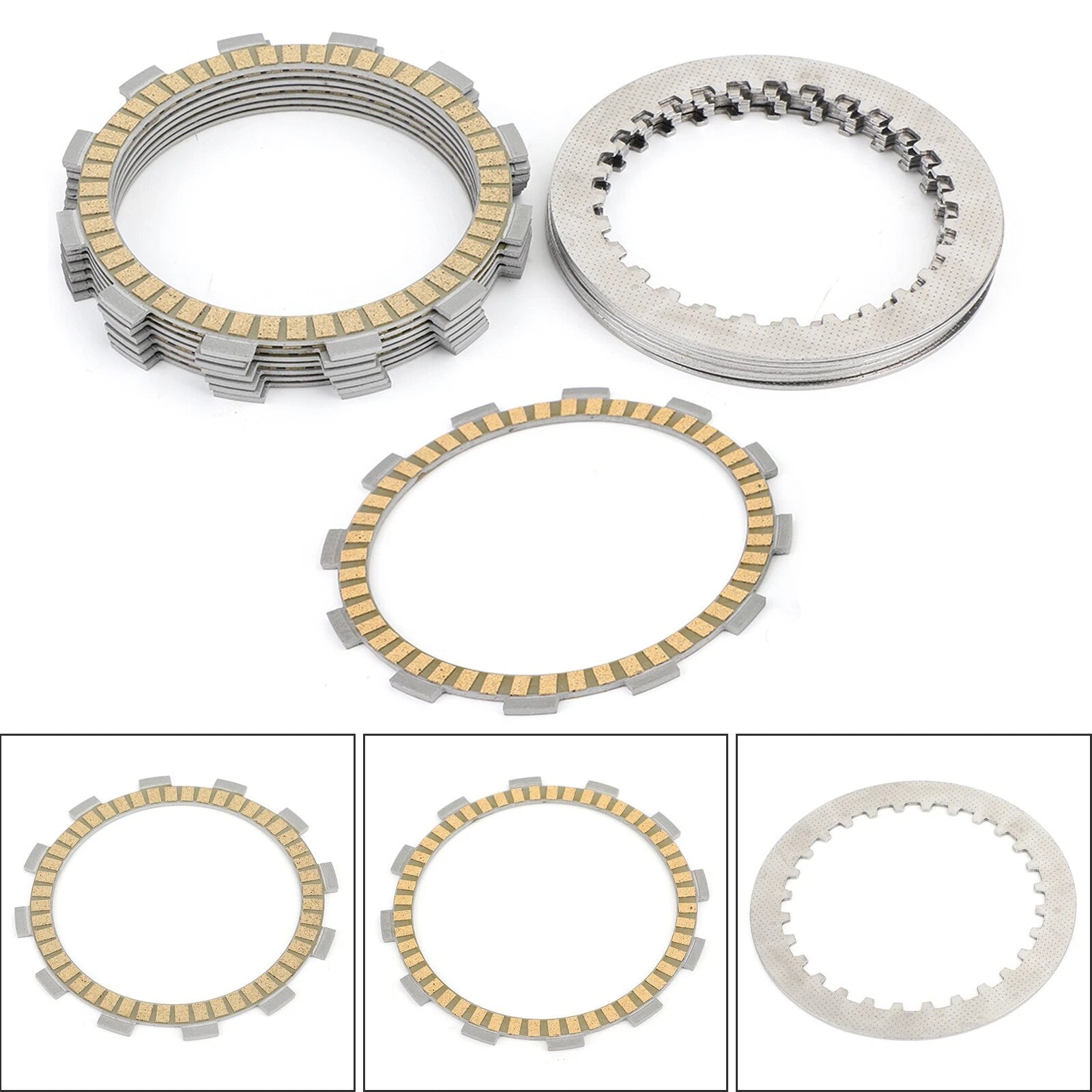 Clutch Kit Steel & Friction Plates for Suzuki GSX 600/750, GSF650 (1998–2006)