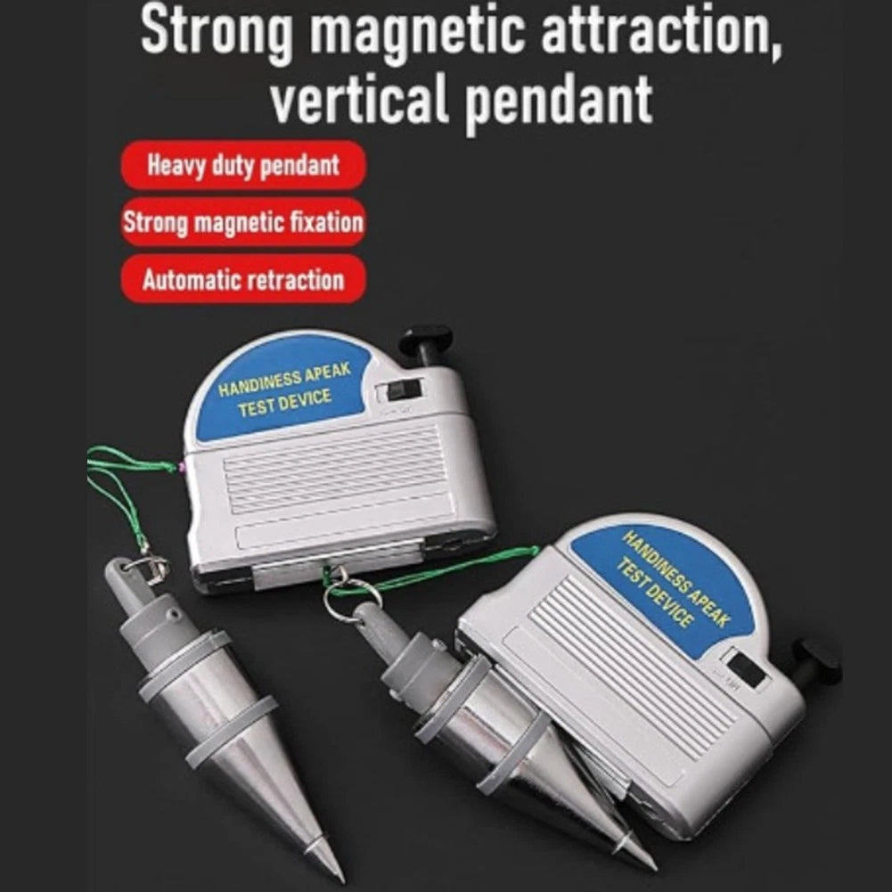 Retractable Plumb Bob Set for Construction (Magnetic Quick Fixation)