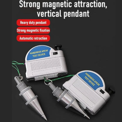 Retractable Plumb Bob Set for Construction (Magnetic Quick Fixation)