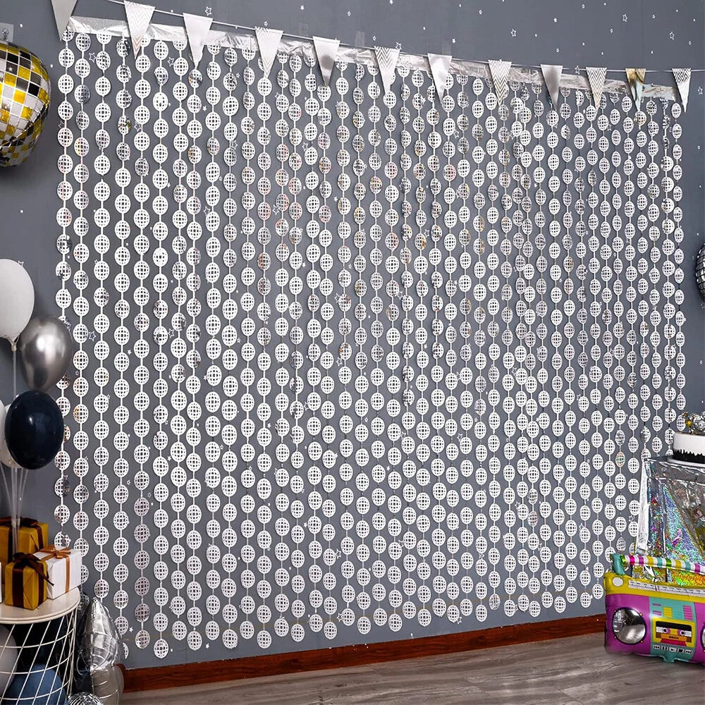 2 pcs Disco Ball Decorations for Photo Booth Props